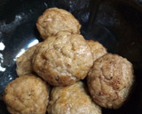 Foto del paso 5 de la receta: Albóndigas con salsa de albahaca y nueces