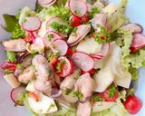 Hình bước làm 3 của món Salad Trai Đen Kiểu Địa Trung Hải