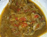 A picture of step 1 of Pepper Soup Naman Rago.