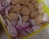 A picture of step 2 of Soya and vegetable biryani.