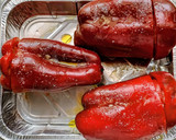 Foto del paso 6 de la receta: Pimientos rojos rellenos de carne y verduritas