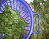 A picture of step 3 of Oha soup.
