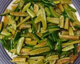 A picture of step 1 of Ivy gourd /kovakkai/ thondakkai fry.