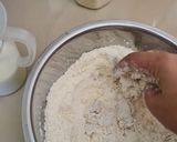 Foto langkah ke 1 dari resep Roti Tawar Oatmeal - Cheese Raisin Almond (Ulen 1 menit).
