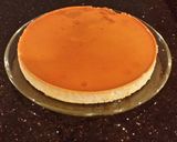A picture of step 12 of Cheesecake Flan.