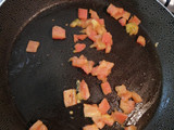 Huevos revueltos con espinacas