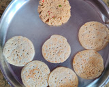 கோதுமை தோசை தேங்காய் துவையல் ரெசிபி ஸ்டேப் 3 புகைப்படம்