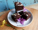 Foto langkah ke 9 dari resep Brownies Panggang Putih Telur (Tanpa Pengembang).