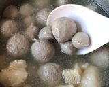Foto langkah ke 4 dari resep Bakso sapi garing pure daging sapi.