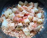 A picture of step 3 of Mandvi Batata Khichdi (Peanuts Aloo Khichdi).