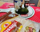 Gambar langkah 1 resipi 👩‍🍳Chicken Salami Wrap with Avacado Mash.