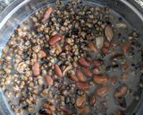 A picture of step 1 of Dal makhani.