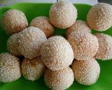 Foto langkah ke 5 dari resep Onde Onde Isi Kacang Hijau Kupas.