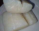Foto del paso 4 de la receta: Bacalao al pil pil con diferentes texturas