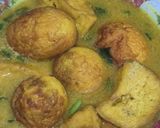 Foto langkah ke 3 dari resep Soto Tahu Telur Sayuran Bersantan.