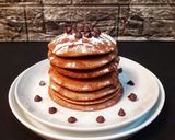 Foto langkah ke 3 dari resep Eggless Chocolate Pancake.