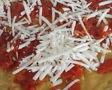 Foto del paso 6 de la receta: 🍕Pizza de chorizo con base de garbanzos