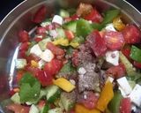 A picture of step 3 of Lettuce salad.