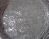 Foto langkah ke 5 dari resep Charcoal Wijen Sourdough Bread.