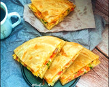 Foto langkah ke 19 dari resep Quesadilla Chicken Taco with Homemade Tortilla.
