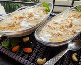 व्हर्मिसिली कस्टर्ड (Vermicelli Custard pudding recipe in marathi) रेसिपी स्टेप 5 फोटो 