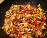 Kókusztejes-gombás-zöldséges-currys csirke recept fázis 5 fotója