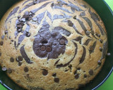 Foto del paso 5 de la receta: Bizcocho Cebra con chips de chocolate🤤 🍫 😝