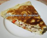 Une image de l'étape 4 de Galette farcie.