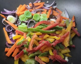 Foto del paso 1 de la receta: Mix Carne, porotos y pimientos
