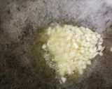 A picture of step 4 of Veg manchurian.