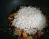 A picture of step 2 of Potato sago khichdi.