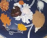 A picture of step 2 of Khatiyawari Choley.