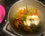 A picture of step 4 of Tomato Capsicum Sabji.