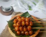 Foto langkah ke 4 dari resep Cilok bakar pedas.