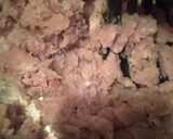 A picture of step 3 of Mashed arrow roots #authormarathon #4weekschallenge.