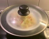 A picture of step 4 of Asian steamed fish.