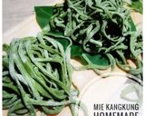 Foto langkah ke 7 dari resep Mie kangkung homemade (no telur & giling manual).