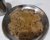 A picture of step 6 of Bajre ki roti.