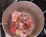A picture of step 1 of Chicken shawarma.