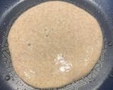 A picture of step 2 of Zaatar and cheese wholemeal pancakes - Best Sunday Breakfast 💥🥞.