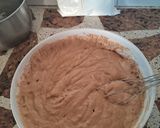Foto del paso 4 de la receta: Torta mágica con postre de chocolate en cajita