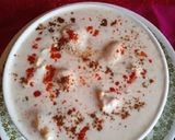 पकौड़ी का रायता (pakodi ki raita recipe in Hindi) रेसिपी चरण 4 फोटो