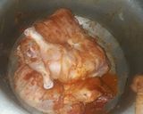 A picture of step 1 of Chicken tikka.