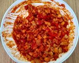 Foto del paso 10 de la receta Lasaña de berenjenas y bacalao al ajoarriero, con queso de cabra