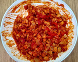 Foto del paso 10 de la receta: Lasaña de berenjenas y bacalao al ajoarriero, con queso de cabra