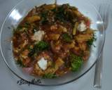 Veggies with garlic sauce & steamed rice recipe step 5 photo
