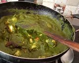 নিরামিষ পালং পানির(Niramish palak paneer recipe in bengali) রেসিপি ধাপ - 6 ছবি