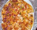 صورة لخطوة 5 من وصفة بيتزا جامبو 🍕🥰⁦❤️⁩
