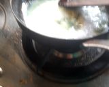 A picture of step 2 of Jeggary Pedha.
