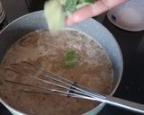 A picture of step 2 of Hot and Sour Soup.